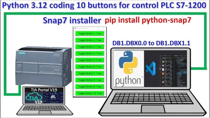 HƯỚNG DẪN PYTHON KẾT NỐI PLC S71200 - lktech